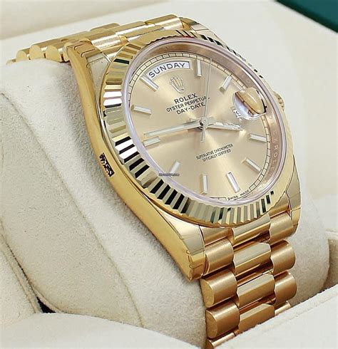 pre-owned rolex day-date watches|pre owned Rolex president 40mm.